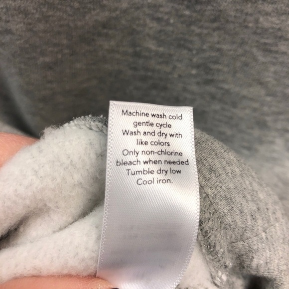 Athleta 24/7 Crew Sweatshirt Size XS Gray Athletic Loungewear Style 486726 - Picture 7 of 8